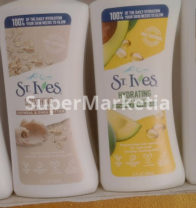 St. Ives lotion