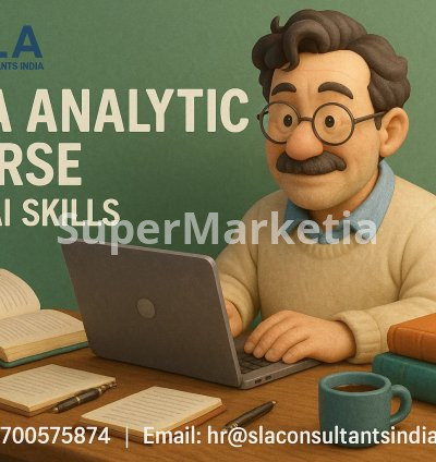 Best Data Analyst Course in Noida, Sector 56, Free Business Analytics with AI by SLA Consultants Noida, Update Skills for 2026 Jobs, "Best Institute in Noida"