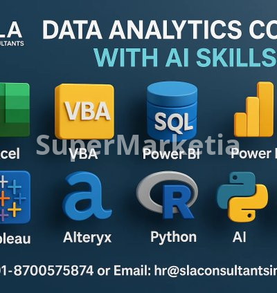 Data Analyst Course in Noida. with AI Skills, Learn the Skills MNCs Want, Get Hired Fast, Upskills with AI  for 2026, by SLA Consultants India