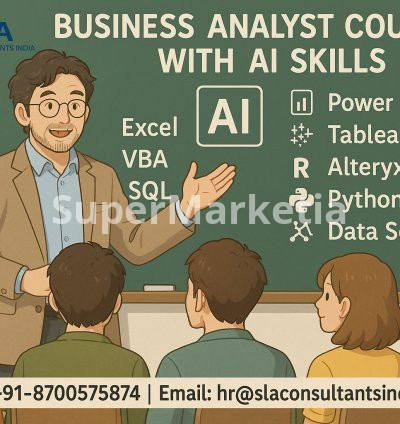 Updated Business Analytics Course with AI in Noida by "SLA Consultants Noida" Updated Industry-Relevant Curriculum with 10 Modules